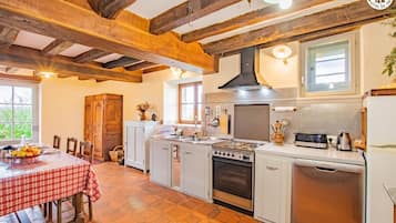 Microwave, oven, dishwasher