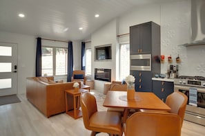 Interior - Cozy Cabin in the Woods,ADA, King Bed, Cold A/c, Fire Pit (Angel Fire)