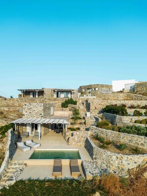 Exterior - Villa 'Vagia' with Private Pool, Private Terrace and Air Conditioning (S???f??)