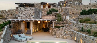 Villa 'Vagia' avec piscine privée, terrasse privée et climatisation