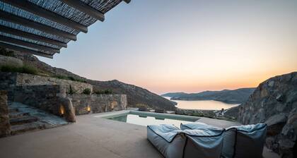 Villa 'Vagia' avec piscine privée, terrasse privée et climatisation