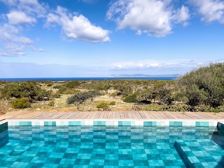 Pool. Holiday Home 'Can Picca' with Sea Views, Private Pool and Wi-Fi