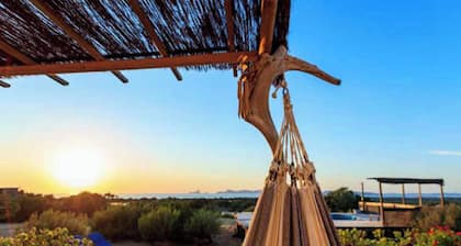 Ferienhaus 'Can Piedrópolis' mit Meerblick, privatem Pool und WLAN