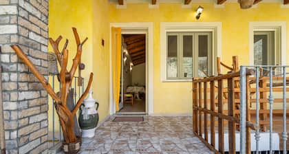 Maison de vacances 'Villetta Ghisu' avec terrasse privée, jardin privé et climatisation