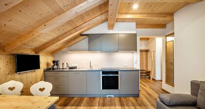 Apartamento 'Krämerhof Apt Villnösser Geisler' con vistas a la montaña, jardín compartido y Wi-Fi