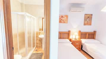 2 habitaciones, tabla de planchar con plancha y wifi gratis