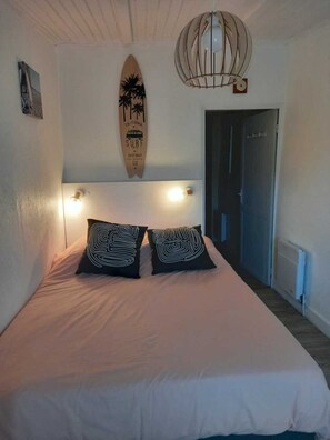 2 chambres, fer et planche à repasser, Wi-Fi gratuit