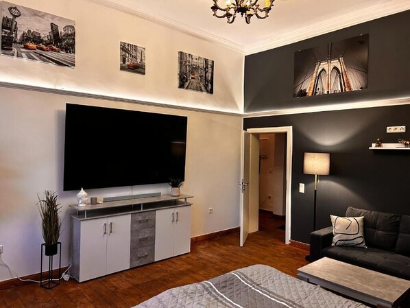 1 bedroom, WiFi, bed sheets - DZ Appartements - Ferienwohnung mit Klimaanlage, Inkl. Wlan, Betten Stellbar (Wittenberge)