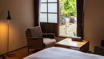 Eenvoudige Twin kamer, 1 slaapkamer | Uitzicht vanuit de kamer