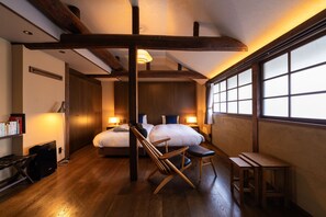 Deluxe Quadruple Room, 1 Bedroom | Individually decorated, individually furnished, free WiFi, bed sheets - PAYSAGE MORIGUCHI (Mima)