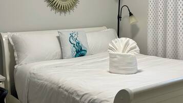 Egyptian cotton sheets, premium bedding, pillowtop beds, in-room safe