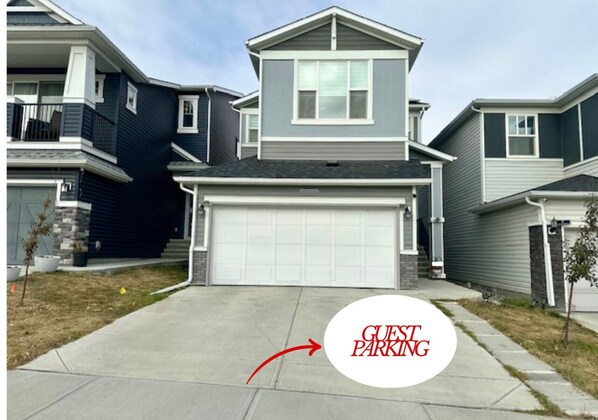 Façade de l’hébergement