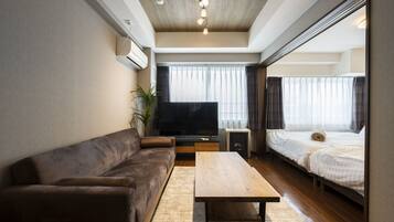 Basic-Apartment | 2 Schlafzimmer, Verdunkelungsvorhänge, Bügeleisen/Bügelbrett