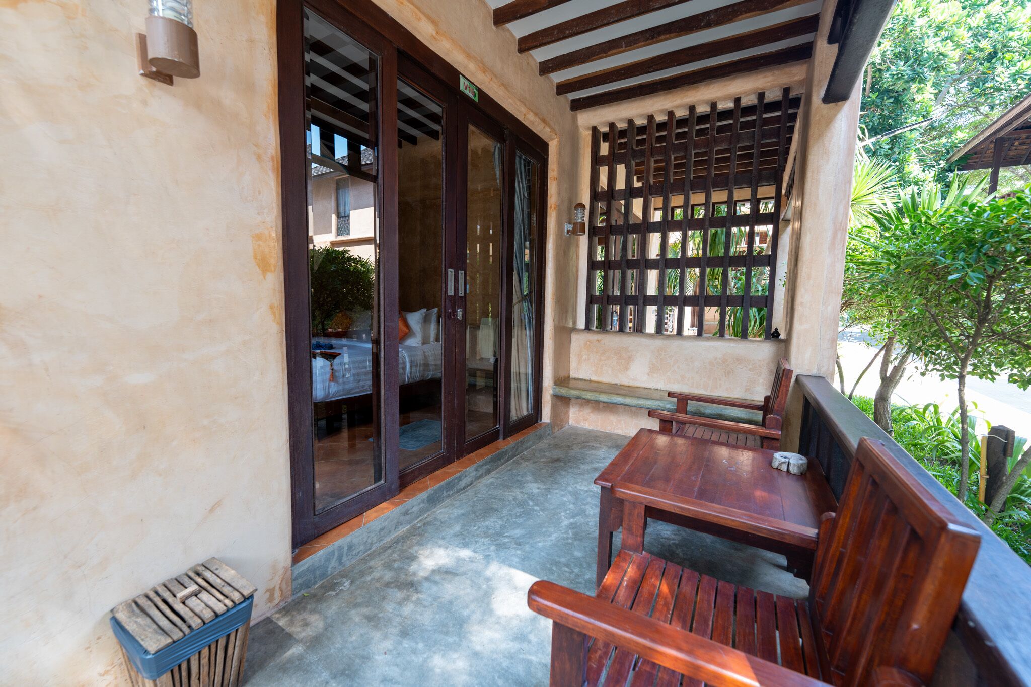 Chambre Deluxe double | Terrasse/patio