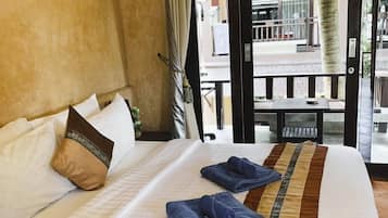 Chambre Double Deluxe | Bureau, Wi-Fi gratuit, draps fournis