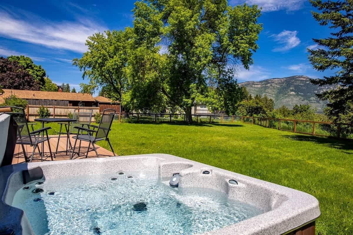 Bain à remous extérieur