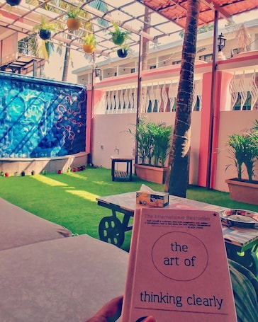 Terrace/patio. U.R.D.Ki You are the key Hostels