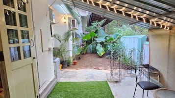Premium Villa, Patio, Pool View | Terrace/patio