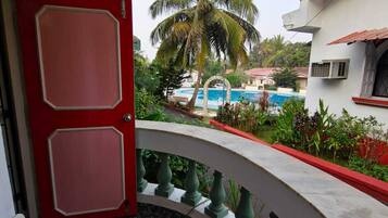 Premium Villa, Patio, Pool View | Terrace/patio