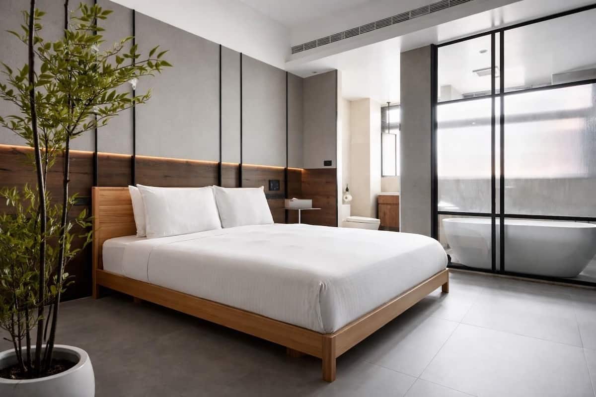 Habitación Deluxe doble | Edredones de plumas, decoración individual, sistema de insonorización