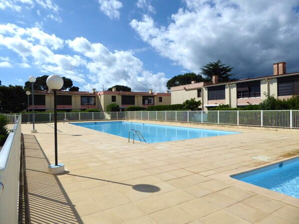 Pool - Apartment for 5 with Pool, Tennis, Parking - 500m from Beach (Argelès-sur-Mer)