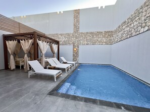 Una piscina climatizada