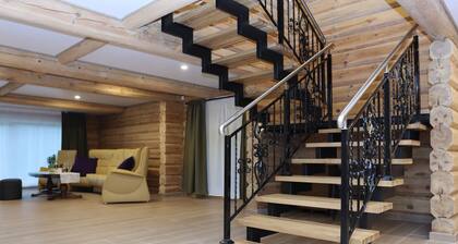 Guest house with sauna and hot tub, located 5 km from Jelgava.