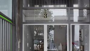 施設の入り口