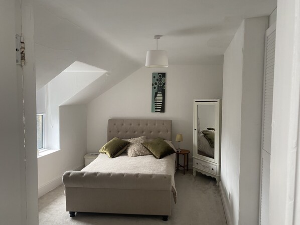 2 bedrooms, iron/ironing board, travel crib, free WiFi