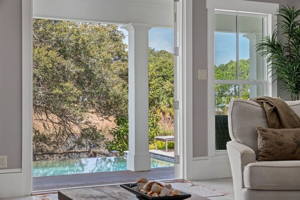 Interior - Casa De Riviera: Infinity Pool, FrPits, Lakefront w Dock, FREE Daily Activities! (Panama City Beach)