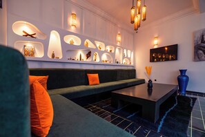 Sitteområde i lobbyen