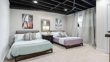 5 habitaciones, tabla de planchar con plancha y wifi gratis