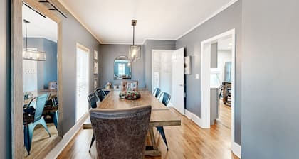 Peaceful, spacious retreat with enviable location, firepit, yard