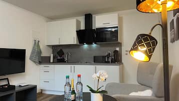 Apartment, 1 Schlafzimmer, Gartenblick | Wohnzimmer