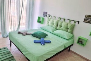 1 室のベッドルーム、アイロン / アイロン台、WiFi、ベッドシーツ