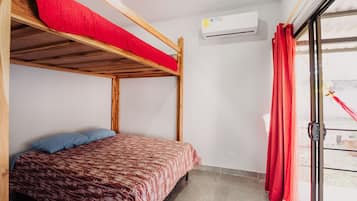 2 habitaciones, escritorio, wifi gratis y ropa de cama