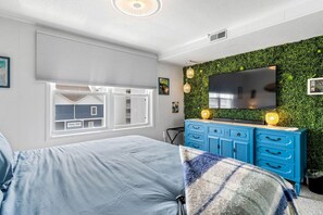 1 chambre, fer et planche Ă repasser, Wi-Fi, draps fournis