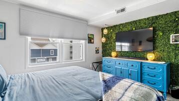 1 habitación, tabla de planchar con plancha, wifi y ropa de cama