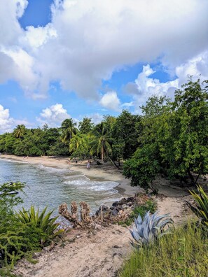 On the beach, sun loungers - Ti'karaïb Appartement Vue Mer Village Pierre et Vacances Martinique (Sainte-Luce)