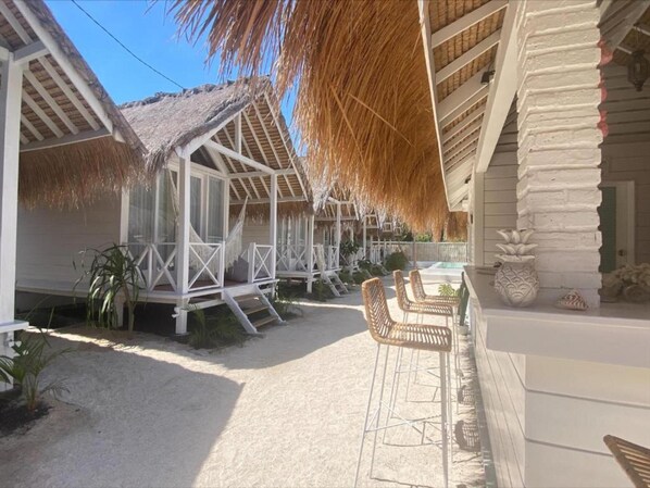 Front of property - Love Coconut Bungalow (Gili Trawangan)