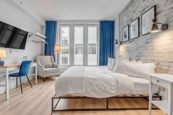 1 bedroom, iron/ironing board, WiFi, bed sheets - Initial Simplicity Québec (Québec City)