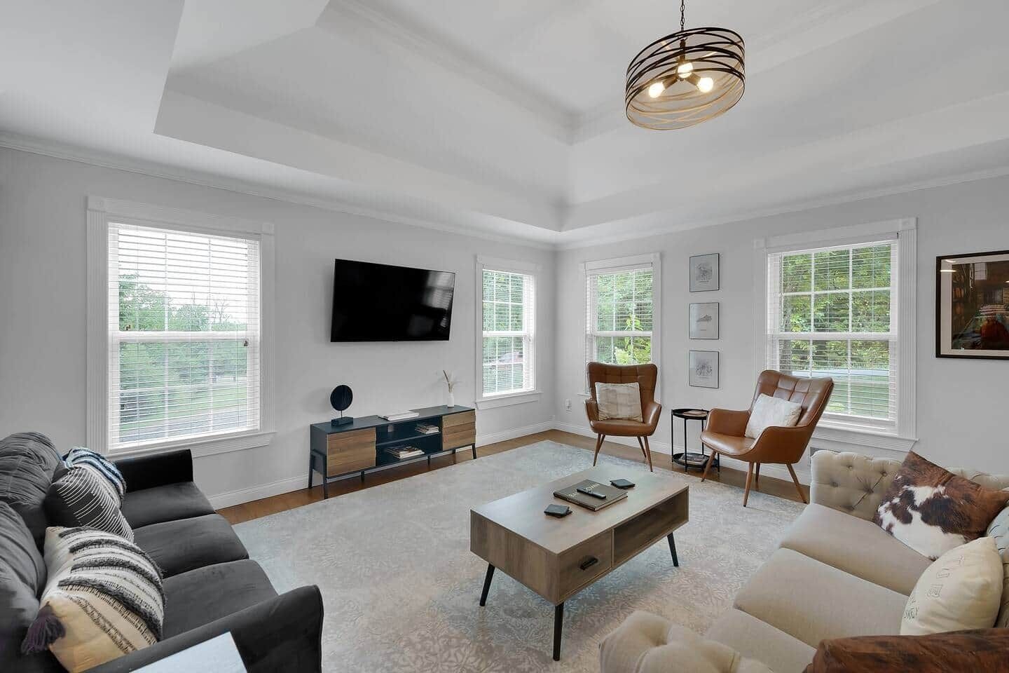 智能电视、壁炉