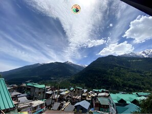 Vue depuis l’hébergement