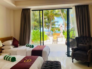 Luxury-Zimmer | 1 Schlafzimmer, Zimmersafe, individuell dekoriert