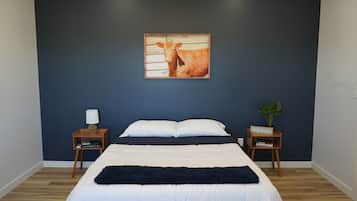 1 bedroom, iron/ironing board, free WiFi, bed sheets