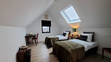 3 chambres, fer et planche Ă repasser, Wi-Fi, draps fournis