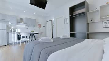 1 Schlafzimmer, Bügeleisen/Bügelbrett, WLAN, Bettwäsche