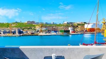 Panoramic Apartment, 1 King Bed, Non Smoking, Harbour View | Terrace/patio