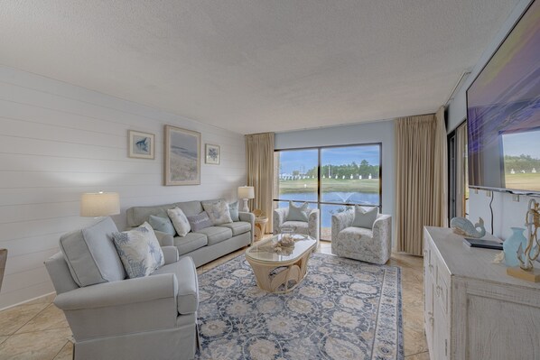 TV - Almost Heaven Villa @ Edgewater Beach Resort Sleeps 8 (Panama City Beach)