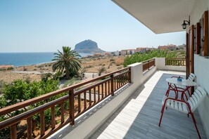 舒适开间, 阳台, 海景 | 露台